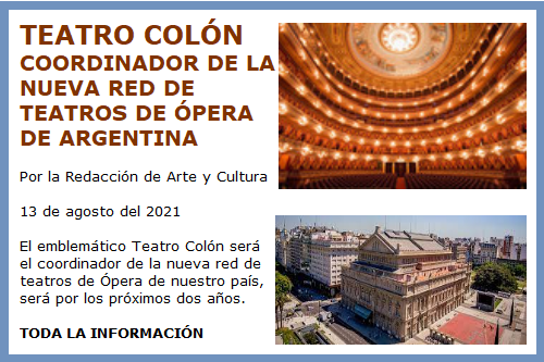 TEATRO COLON RED